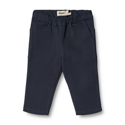 Wheat trousers Bo - Navy